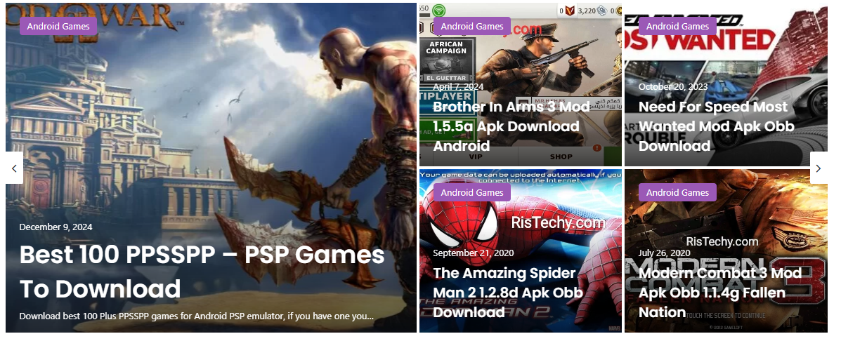 Ristechy : Télécharger Jeux PPSSPP ISO Android Gratuit - Meilleur Site 3 Ristechy