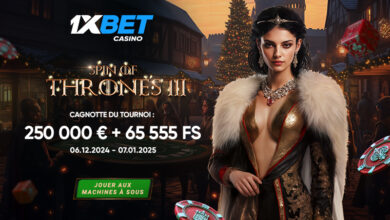 Spin of Thrones 3 : 250 000 € à Gagner dans l’Apothéose de la Saga ! 1 Spin of Thrones 3