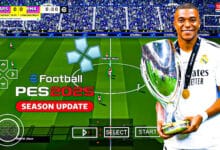 Télécharger PES 2025 PPSSPP Version Française Originale + Commentaire Français ISO Android 17 PES 2025 PPSSPP Version Française Originale + Commentaire Français ISO Android