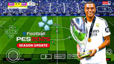 PES 2025 PPSSPP Version Française Originale + Commentaire Français ISO Android