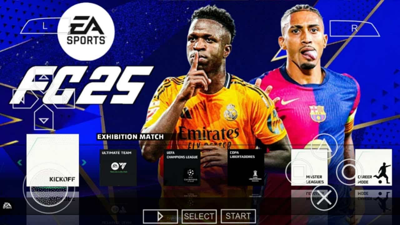 Top 10 Meilleurs Jeux PPSSPP Football pour Android en 2025 3 FIFA 2025 PPSSPP Mod 14 FC 25 PSP Iso Save Data Textures