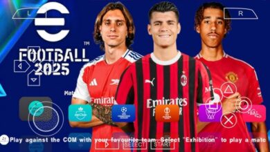 eFootball PES 2025 PPSSPP – PSP ISO