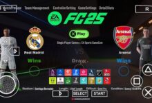 EA Sports FC 25 PPSSPP ISO avec commentaires en français