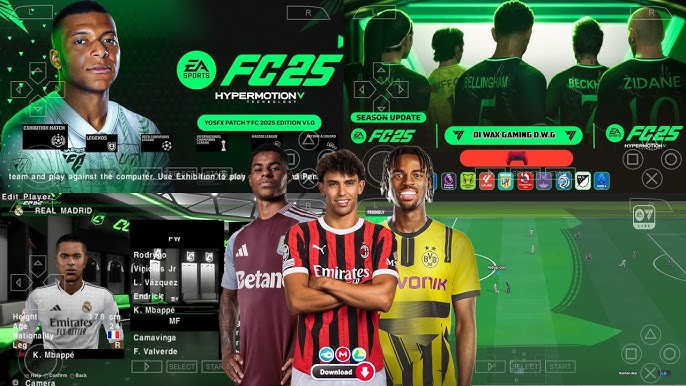 Télécharger FIFA 2025 PPSSPP Mod FC 25 PSP ISO + SaveData + Textures 1 FIFA 2025 PPSSPP Mod FC 25 PSP ISO + SaveData + Textures
