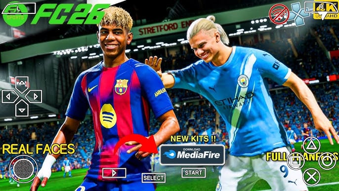 Télécharger FIFA 26 PPSSPP avec Commentaire Français Original Camera PS5 1 FIFA 26 PPSSPP avec Commentaire Français Original Camera PS5