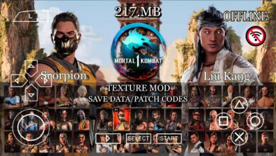 Mortal Kombat 1 PPSSPP ISO sur Android