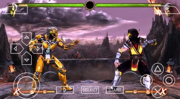 Télécharger Mortal Kombat 9 PPSSPP ISO pour Android 1 Mortal Kombat 9 PPSSPP ISO pour Android