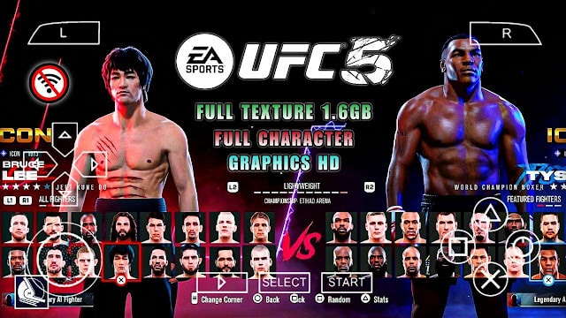 Télécharger UFC 5 PPSSPP - PSP ISO Hautement Compressé (Highly Compressed) 1 UFC 5 PPSSPP - PSP ISO