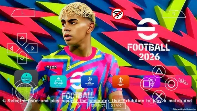 eFootball PES 2026 PPSSPP ISO Commentaire Français : Télécharger la Nouvelle Mise à Jour Ultime 🇫🇷 1 eFootball PES 2026 PPSSPP ISO Commentaire Français