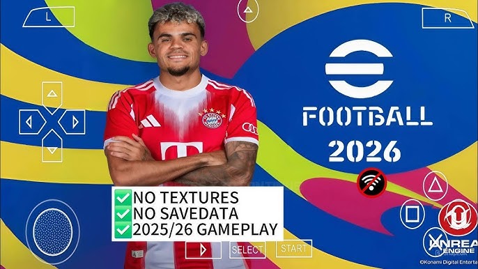 Télécharger eFootball PES 2026 PPSSPP ISO No Textures No SaveData Android 1 eFootball PES 2026 PPSSPP ISO No Textures No SaveData