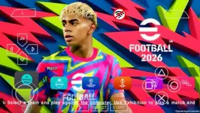 eFootball PES 2026 PPSSPP ISO pour iPhone