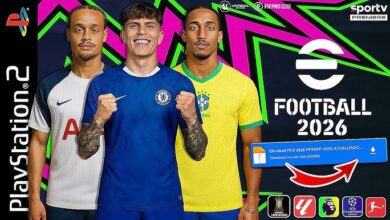 Télécharger eFootball PES 2026 PS2 ISO en Français English – Jouez avec AetherSX2 20 eFootball PES 2026 PS2 ISO en Français English