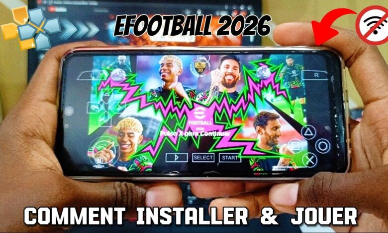 Comment Installer et jouer à eFootball 2026 PPSSPP sur l'émulateur PSP (Guide Anti-Lag & 60 FPS) 1 Installer et jouer à eFootball 2026 PPSSPP