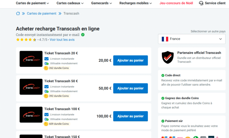 Transcash et Neosurf : deux solutions prépayées fiables pour payer en ligne sereinement 1 Transcash et Neosurf