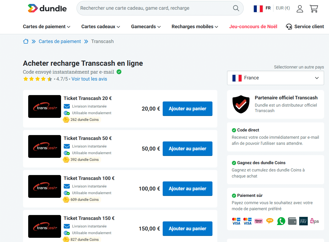 Transcash et Neosurf : deux solutions prépayées fiables pour payer en ligne sereinement 2 Transcash et Neosurf