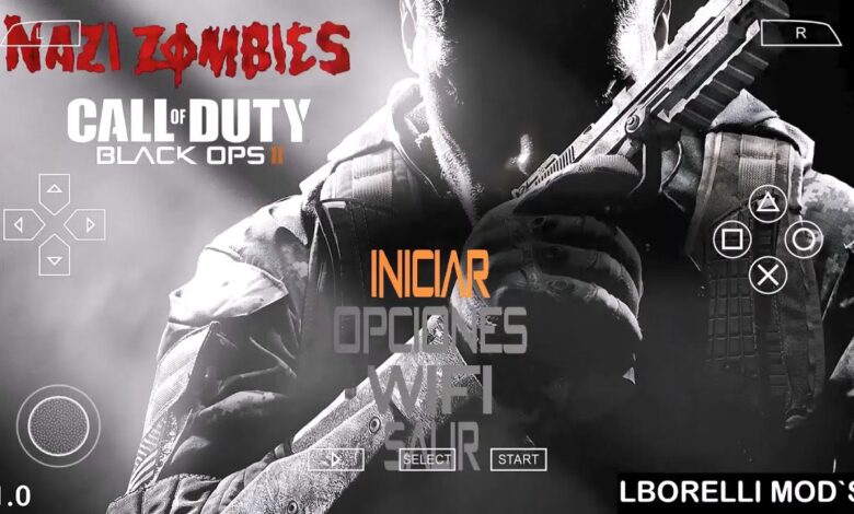 Call of Duty Black Ops 2 Zombies PPSSPP ISO Android