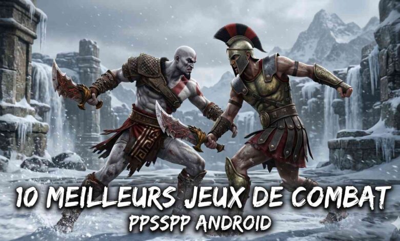 Meilleurs Jeux de Combat PPSSPP Android