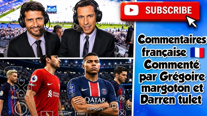 Commentaires Français ZIP PPSSPP : le pack FSOUND 2026 pour PES & FIFA 1 commentaires français ZIP PPSSPP