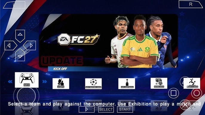 Télécharger FIFA 2027 PSP Offline 4K Camera