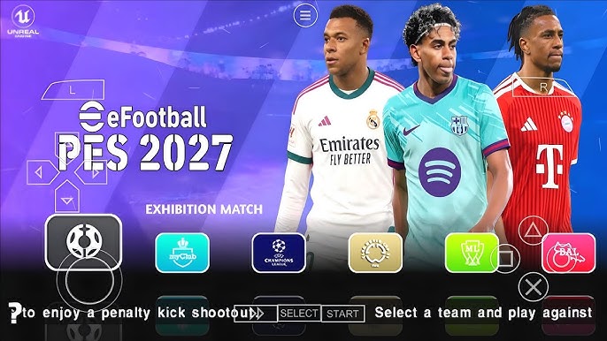 Télécharger PES 2027 PPSSPP ISO Français Sans Bug 1 PES 2027 PPSSPP ISO avec Commentaire Français